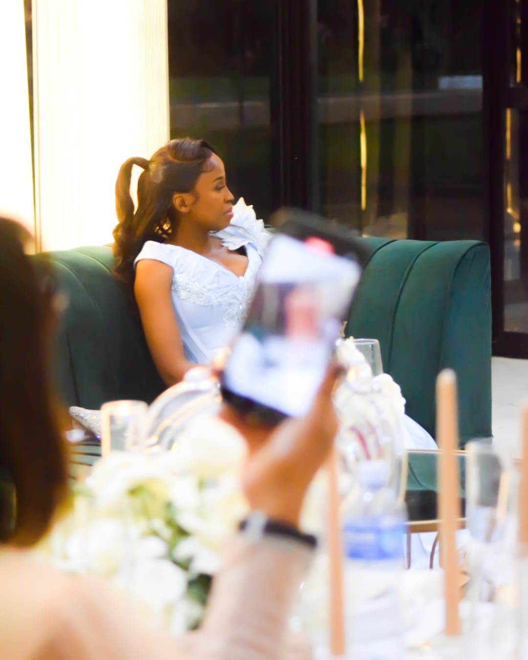 Private event guest portrait